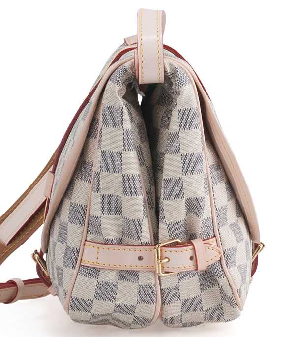 7A Replica Louis Vuitton Damier Azur Canvas Saumur N48202